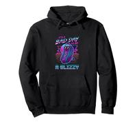 It's A Bad Day to Be A Glizzy Funny Retro Hotdog Synthwave Sweat à Capuche