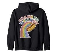 It's A Bad Day to Be A Glizzy Hotdog Wiener Vintage 70s Sweat à Capuche