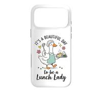 It's A Beautiful Day to Be A Lunch Lady Coque pour iPhone 17 Pro Max