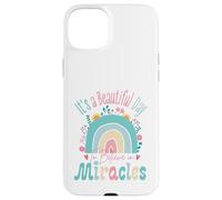 It's a Beautiful Day to Believe in Miracles Inspirational Coque pour iPhone 15 Plus