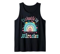 It's a Beautiful Day to Believe in Miracles Inspirational Débardeur