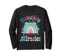 It's a Beautiful Day to Believe in Miracles Inspirational Manche Longue