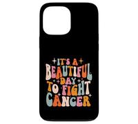 It's A Beautiful Day to Fight Cancer - Seast Cancer Pink Coque pour iPhone 13 Pro Max