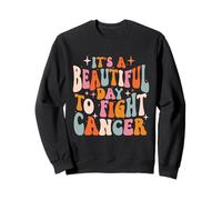 It's A Beautiful Day to Fight Cancer - Seast Cancer Pink Sweatshirt
