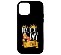 It's A Beautiful Day to Skate Patinage à roulettes inspirant Coque pour iPhone 12 Mini
