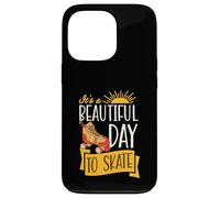 It's A Beautiful Day to Skate Patinage à roulettes inspirant Coque pour iPhone 13 Pro