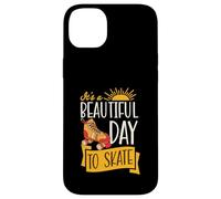It's A Beautiful Day to Skate Patinage à roulettes inspirant Coque pour iPhone 14 Plus