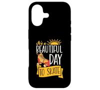 It's A Beautiful Day to Skate Patinage à roulettes inspirant Coque pour iPhone 17