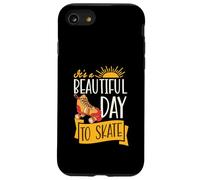 It's A Beautiful Day to Skate Patinage à roulettes inspirant Coque pour iPhone SE (2020) / 7/8