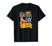 It's A Beautiful Day to Skate Patinage à roulettes inspirant T-Shirt