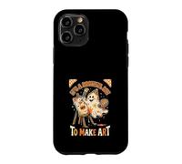 It's A Bootiful Day to Make Art Funny Ghost Artist Halloween Coque pour iPhone 11 Pro