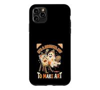 It's A Bootiful Day to Make Art Funny Ghost Artist Halloween Coque pour iPhone 11 Pro Max