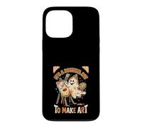 It's A Bootiful Day to Make Art Funny Ghost Artist Halloween Coque pour iPhone 13 Pro Max