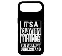 It's A Clayton Thing You Wouldn't Understand Surname Name Coque pour iPhone Air