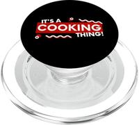 It's a Cooking Thing Chef Costume Restaurant Line Cook Chefs PopSockets PopGrip pour MagSafe