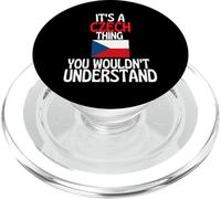 It's A Czech Thing You Wouldnt Understand Funny Tchèque PopSockets PopGrip pour MagSafe