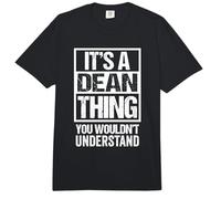 It's A Dean Thing You Wouldn't Understand Surname Name Comfort Colors Adult Heavyweight T-Shirt