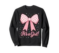 It's a Girl Gender Reveal Party Annonce de naissance Sweatshirt