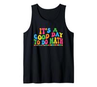 Its A Good Day to Do Math Inspirational Teacher Women Kids Débardeur