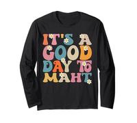 It's A Good Day To Do Math Teachers Women Kids Funny Maths Manche Longue