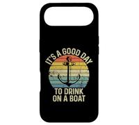 It's A Good Day to Drink on A Boat Vintage Color Boating Coque pour iPhone Air