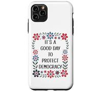 It's a Good Day to Protect Democracy Flag,Save Our Democracy Coque pour iPhone 11 Pro Max
