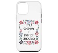 It's a Good Day to Protect Democracy Flag,Save Our Democracy Coque pour iPhone 12/12 Pro