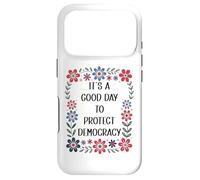 It's a Good Day to Protect Democracy Flag,Save Our Democracy Coque pour iPhone 17 Pro