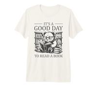 It's A Good Day to Read A Book T-Shirt Haut de Gamme