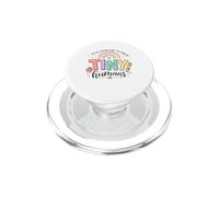 It's A Good Day to Teach Tiny Humans Rainbow PopSockets PopGrip pour MagSafe