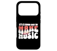 It's A Good Time Day Make Music Band Teacher Retro Musician Coque pour iPhone 17 Pro
