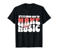 It's A Good Time Day Make Music Band Teacher Retro Musician T-Shirt