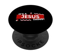 It's a Jesus Thing Funny Jesus Christ Cross for Christians PopSockets PopGrip Adhésif