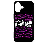 It's A K-Drama Thing, Drame coréen, Fangirl sud-coréenne Coque pour iPhone 17