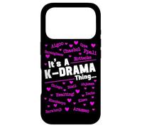 It's A K-Drama Thing, Drame coréen, Fangirl sud-coréenne Coque pour iPhone 17 Pro