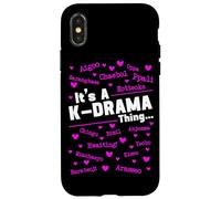 It's A K-Drama Thing, Drame coréen, Fangirl sud-coréenne Coque pour iPhone X/XS