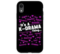 It's A K-Drama Thing, Drame coréen, Fangirl sud-coréenne Coque pour iPhone XR