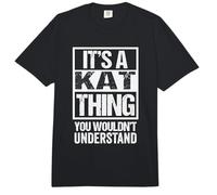 It's A Kat Thing You Wouldn't Understand First Name Comfort Colors Adult Heavyweight T-Shirt
