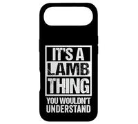 It's A Lamb Thing You Wouldn't Understand Surname Name Coque pour iPhone Air