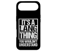 It's A Lang Thing You Wouldn't Understand Last/Family Name Coque pour iPhone Air
