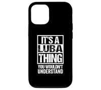 It's A Luba Thing You Wouldn't Understand Baluba Congo Coque pour iPhone 12/12 Pro