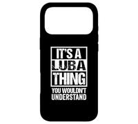 It's A Luba Thing You Wouldn't Understand Baluba Congo Coque pour iPhone 17 Pro Max