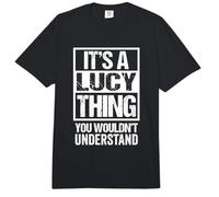 It's A Lucy Thing You Wouldn't Understand Comfort Colors Adult Heavyweight T-Shirt