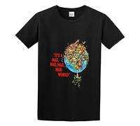 It's A Mad x4 World Movie O-Neck 100% Cotton Short Sleeve Unisex T-Shirt XL