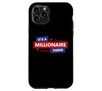 It's A Millionaire Thing Rich Person Entrepreneur Quote Coque pour iPhone 11 Pro