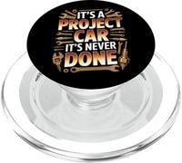 It's A Project Car It's Never Done Garage sur Mesure - PopSockets PopGrip pour MagSafe