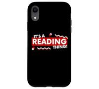 It's a Reading Thing Book Lover Literature Student Reader Coque pour iPhone XR