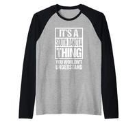 It's A South Dakota Thing You Wouldn't Understand Pierre Manche Raglan