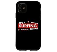 It's a Surfing Thing Surf Board Retro Beach Ocean Surfers Coque pour iPhone 11