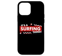 It's a Surfing Thing Surf Board Retro Beach Ocean Surfers Coque pour iPhone 12 Mini